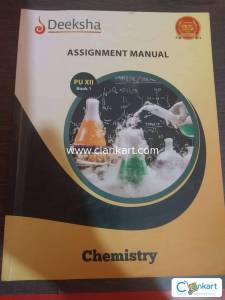Deeksha- Assignment Manual - Chemistry ( Book 1)