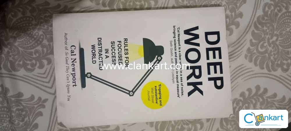 Buy 'Deep Work: Rules For Focused Success In A Distracted World' Book ...