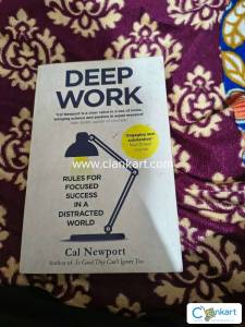 Deep work, carl Newport