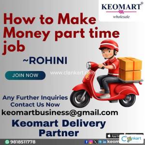 Delivery partner - part time jobs work from home jobs near me