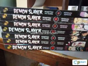 Demon slayer books from part 10 to 16