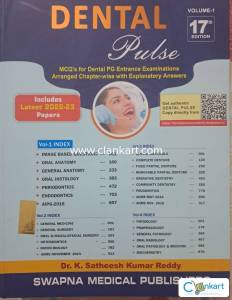 Dental Pulse 17 edition for NEET PG MDS preparation from Volume 1 to 4