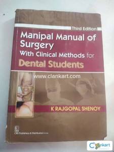 Manipal manual of surgery