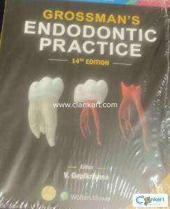 Dental endodontics  grossman 14th edition