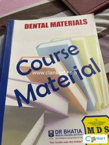 Dental materials study material