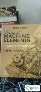 Design of machine elements by V B Bhandari