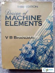Design of machine elements by vb bhandari