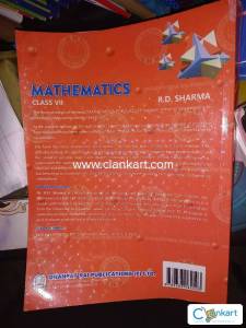 Dhanpat Rai Publishing Co  Pvt Ltd Mathematics for Class 7- R.D. Sharm
