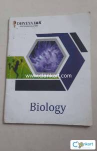 Dheya ias biology book