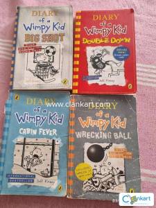 Diary Of A Wimpy Kid- set of 4 books