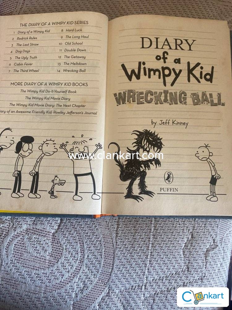 diary of a wimpy kid books 1-14