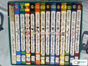 Diary of a wimpy kid box of books