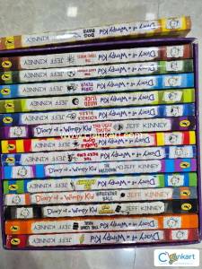 Diary of wimpy kids , set of 15