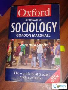 Dictionary of Sociology - OXFORD GORDON MARSHALL