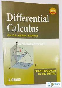 Differential Calculus Book By Mittal