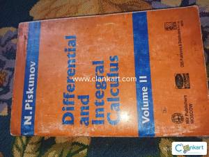 Differential and Integral Calculus Volume II N Piskunov