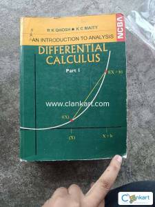 Differential calculus (RK Ghosh,KC Maity) for B.Tech,M.Tech,B.Sc,M.Sc