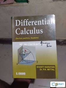 Differential calculus for ba and bsc students shanti narayan s.chand