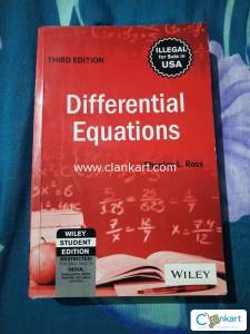 Differential equation by S.LRoss