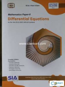 Differential equations maths paper 2