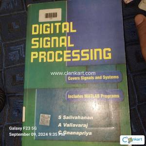 Digital Signal Processing by S Salivahanan