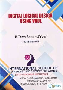 Digital logical design using VHDL for btech
