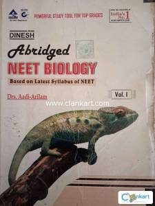 Dinesh Abridged NEET Biology vol 1 & vol 2