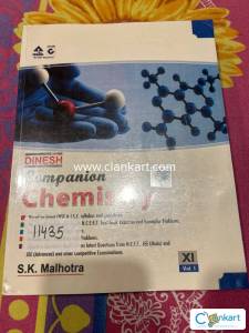 Dinesh Companion Chemistry Reference Book for Class 11