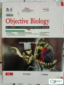 Dinesh Objective Biology (Vol 1,2,3 and booklet)
