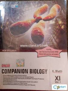Dinesh companion biology for class 11 vol 1&2