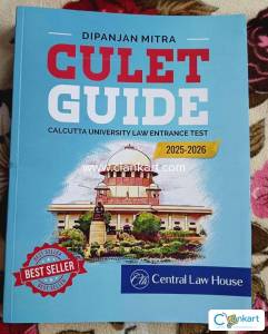 Dipanjan Mitra CULET i.e. Calcutta University Law Entrance Test GUIDE