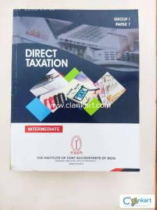 Direct Taxation, Institute of Cost Accountants of India,