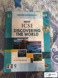 Discover the world (geography textbook) of ICSE
