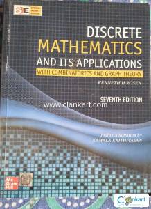 Discrete Mathematics and It's Applications with Combinatorics