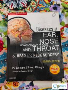 Diseases of Ear, Nose and Throat PLDhingra ENT MBBS BOOK