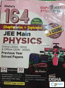 Disha's 164 JEE Main Physics PYQs 2002-2024