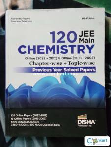Disha 120 JEE Main Chemistry Online (2022 - 2012)