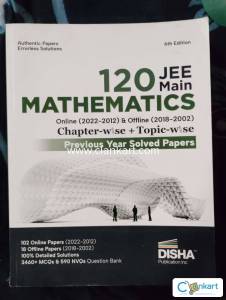 Disha 120 JEE Main Mathematics Online (2022 - 2012)