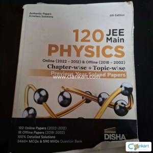 Disha 120 jee mains physics