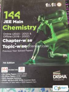 Disha 144 JEE Main Chemistry PYQ
