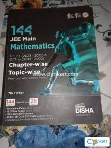 Disha 144 jee main pyq book