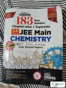Disha 183 edition JEE MAIN CHEMISTRY PYQ BOOK