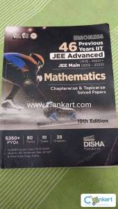 Disha 46 Years JEE Advanced Maths PYQs