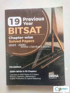 Disha BITSAT 19 Years PYQs PCM