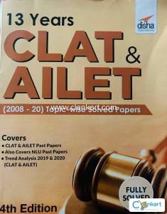 Disha CLAT & AILET BOOK