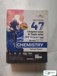 Disha Chemistry 47 years PYQs for JEE Advanced 20th edition