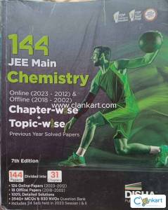 Disha Chemistry jee mains( Previous Year Solved Papers)