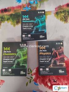 Disha JEE Main 144 PYQ Complete Set (Physics + Chemistry + Maths)  Br