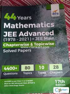 Disha JEE  solved pyq chapter and topicwise [ totally new book]