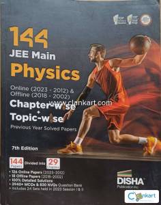 Disha Jee mains physics ( Previous Year Solved Papers)